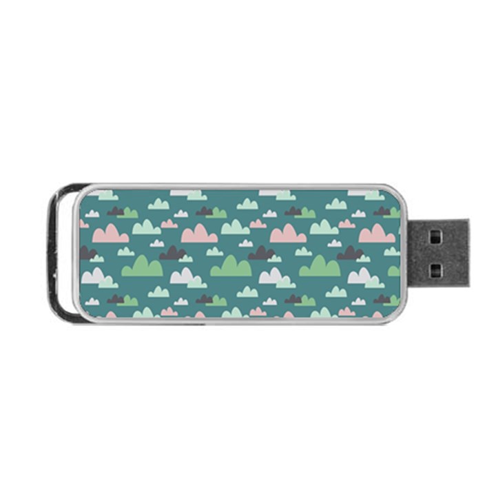 Llama Clouds   Portable USB Flash (Two Sides)