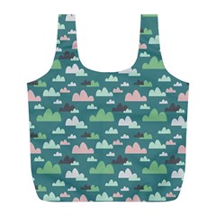 Llama Clouds   Full Print Recycle Bag (l) by ConteMonfreyShop