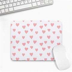 Small Cute Hearts   Small Mousepad by ConteMonfreyShop