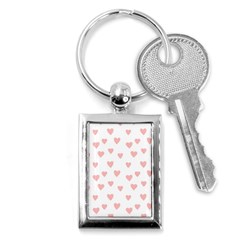 Small Cute Hearts   Key Chain (rectangle) by ConteMonfreyShop