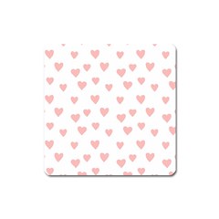 Small Cute Hearts   Magnet (square) by ConteMonfreyShop