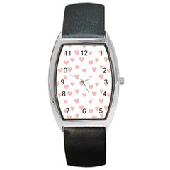 Small Cute Hearts   Barrel Style Metal Watch by ConteMonfreyShop