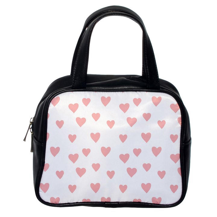 Small Cute Hearts   Classic Handbag (One Side)