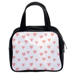 Small Cute Hearts   Classic Handbag (two Sides) by ConteMonfreyShop