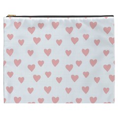 Small Cute Hearts   Cosmetic Bag (xxxl) by ConteMonfreyShop