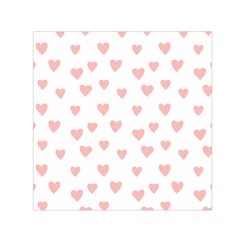 Small Cute Hearts   Square Satin Scarf (30  X 30 ) by ConteMonfreyShop