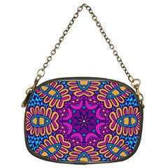 Mandala Fishes Chain Purse (two Sides)