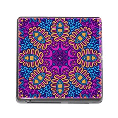 Mandala Fishes Memory Card Reader (square 5 Slot) by ConteMonfreyShop