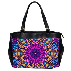 Mandala Fishes Oversize Office Handbag (2 Sides) by ConteMonfreyShop