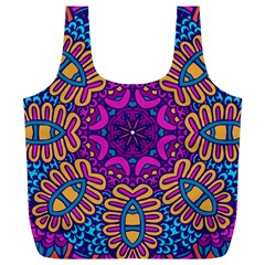 Mandala Fishes Full Print Recycle Bag (xl) by ConteMonfreyShop