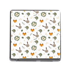 Rabbit, Lions And Nuts   Memory Card Reader (square 5 Slot) by ConteMonfreyShop