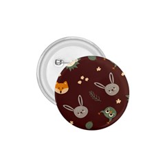 Rabbits, Owls And Cute Little Porcupines  1 75  Button by ConteMonfreyShop