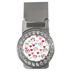 Lovely Owls Money Clip (cz)