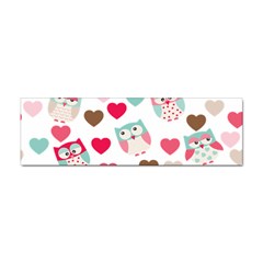 Lovely Owls Sticker Bumper (10 Pack)