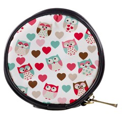 Lovely Owls Mini Makeup Bag