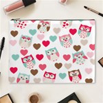 Lovely Owls Cosmetic Bag (XL) Front