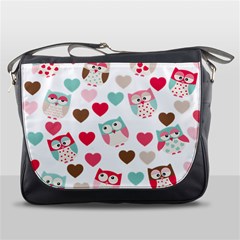 Lovely Owls Messenger Bag by ConteMonfreyShop