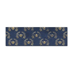 Blue Golden Bee   Sticker Bumper (100 Pack)