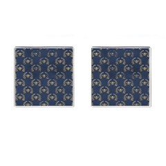 Blue Golden Bee   Cufflinks (square)