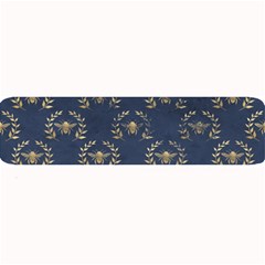 Blue Golden Bee   Large Bar Mat