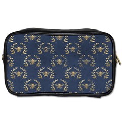 Blue Golden Bee   Toiletries Bag (one Side) by ConteMonfreyShop