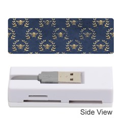 Blue Golden Bee   Memory Card Reader (stick)