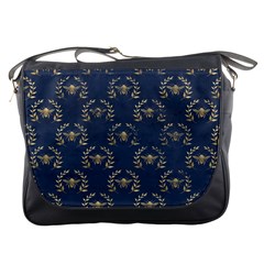 Blue Golden Bee   Messenger Bag by ConteMonfreyShop