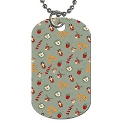 Wild Forest Friends  Dog Tag (one Side) by ConteMonfreyShop