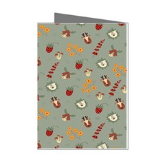 Wild Forest Friends  Mini Greeting Cards (pkg Of 8) by ConteMonfreyShop