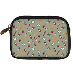 Wild Forest Friends  Digital Camera Leather Case