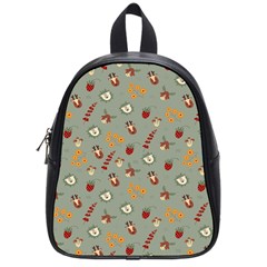 Wild Forest Friends  School Bag (small) by ConteMonfreyShop