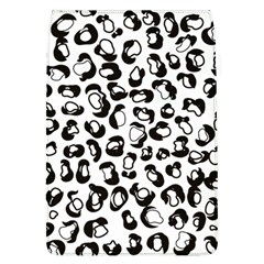 Black And White Leopard Print Jaguar Dots Removable Flap Cover (l) by ConteMonfreyShop