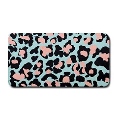 Blue And Pink Jaguar Dots Leopard Medium Bar Mat