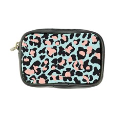 Blue And Pink Jaguar Dots Leopard Coin Purse by ConteMonfreyShop