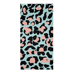 Blue And Pink Jaguar Dots Leopard Shower Curtain 36  X 72  (stall) by ConteMonfreyShop