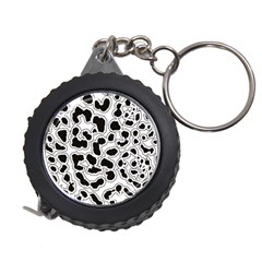 Black And White Dots Jaguar Measuring Tape by ConteMonfreyShop