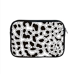 Black And White Dots Jaguar Apple Macbook Pro 15  Zipper Case by ConteMonfreyShop