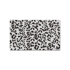 Leopard Print Gray Theme Sticker (rectangular) by ConteMonfreyShop