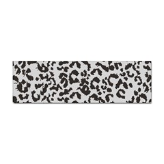 Leopard Print Gray Theme Sticker Bumper (100 Pack) by ConteMonfreyShop