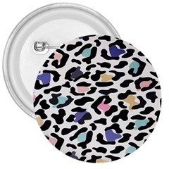 Jaguar Spots Colorful 3  Button by ConteMonfreyShop