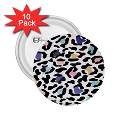 Jaguar Spots Colorful 2 25  Button (10 Pack) by ConteMonfreyShop