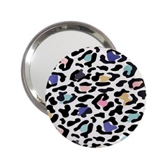 Jaguar Spots Colorful 2 25  Handbag Mirror by ConteMonfreyShop