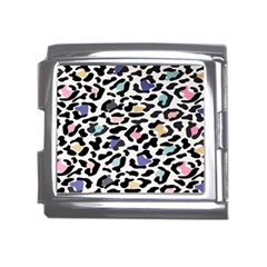 Jaguar Spots Colorful Mega Link Italian Charm (18mm)