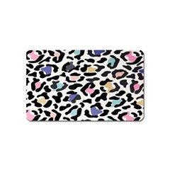 Jaguar Spots Colorful Magnet (name Card)