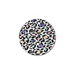 Jaguar Spots Colorful Golf Ball Marker (10 Pack) by ConteMonfreyShop