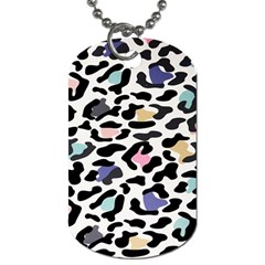 Jaguar Spots Colorful Dog Tag (two Sides) by ConteMonfreyShop