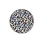 Jaguar spots colorful Hat Clip Ball Marker (10 pack) Front