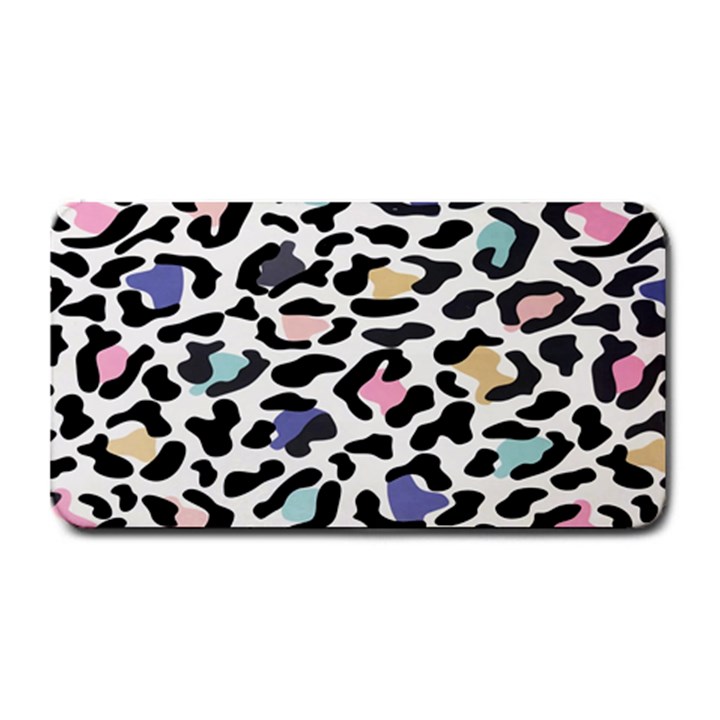 Jaguar spots colorful Medium Bar Mat