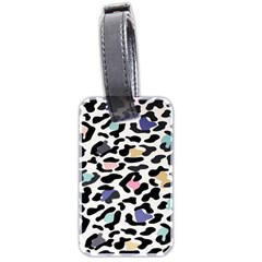 Jaguar Spots Colorful Luggage Tag (two Sides) by ConteMonfreyShop