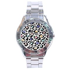 Jaguar Spots Colorful Stainless Steel Analogue Watch by ConteMonfreyShop